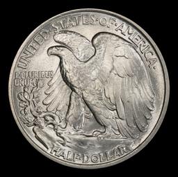 1934-p Walking Liberty Half Dollar 50c ms66+ SEGS