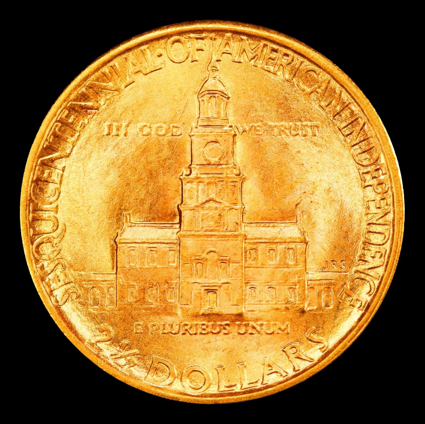 1926 Sesqui Gold Commem Near Top Pop! $2 1/2 ms66 SEGS