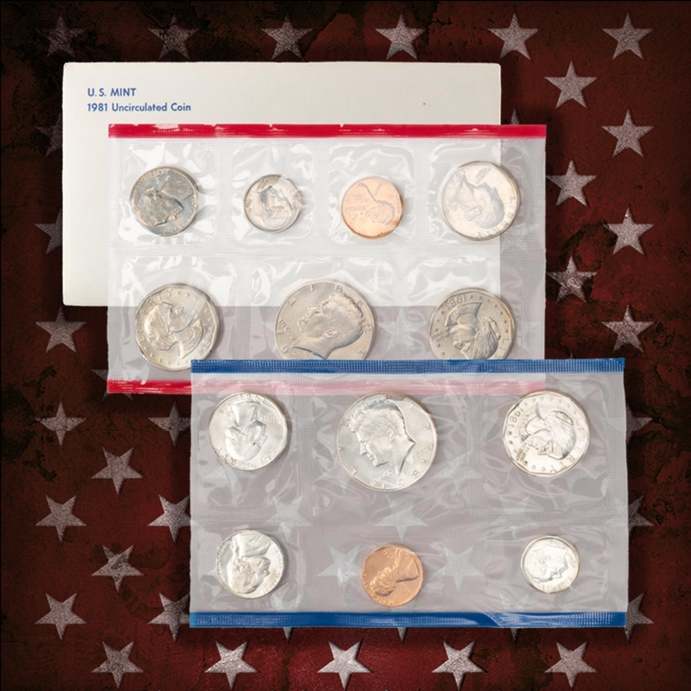 1968-1998 30 Years Mint Set Run - 315 Coins, 29 Complete Sets