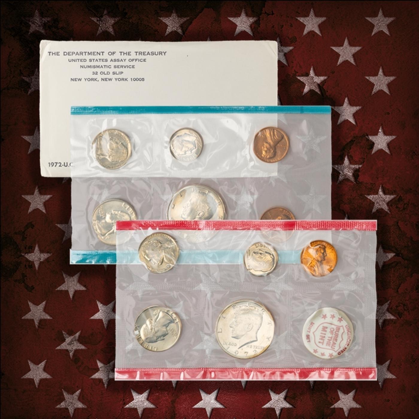 1968-1998 30 Years Mint Set Run - 315 Coins, 29 Complete Sets