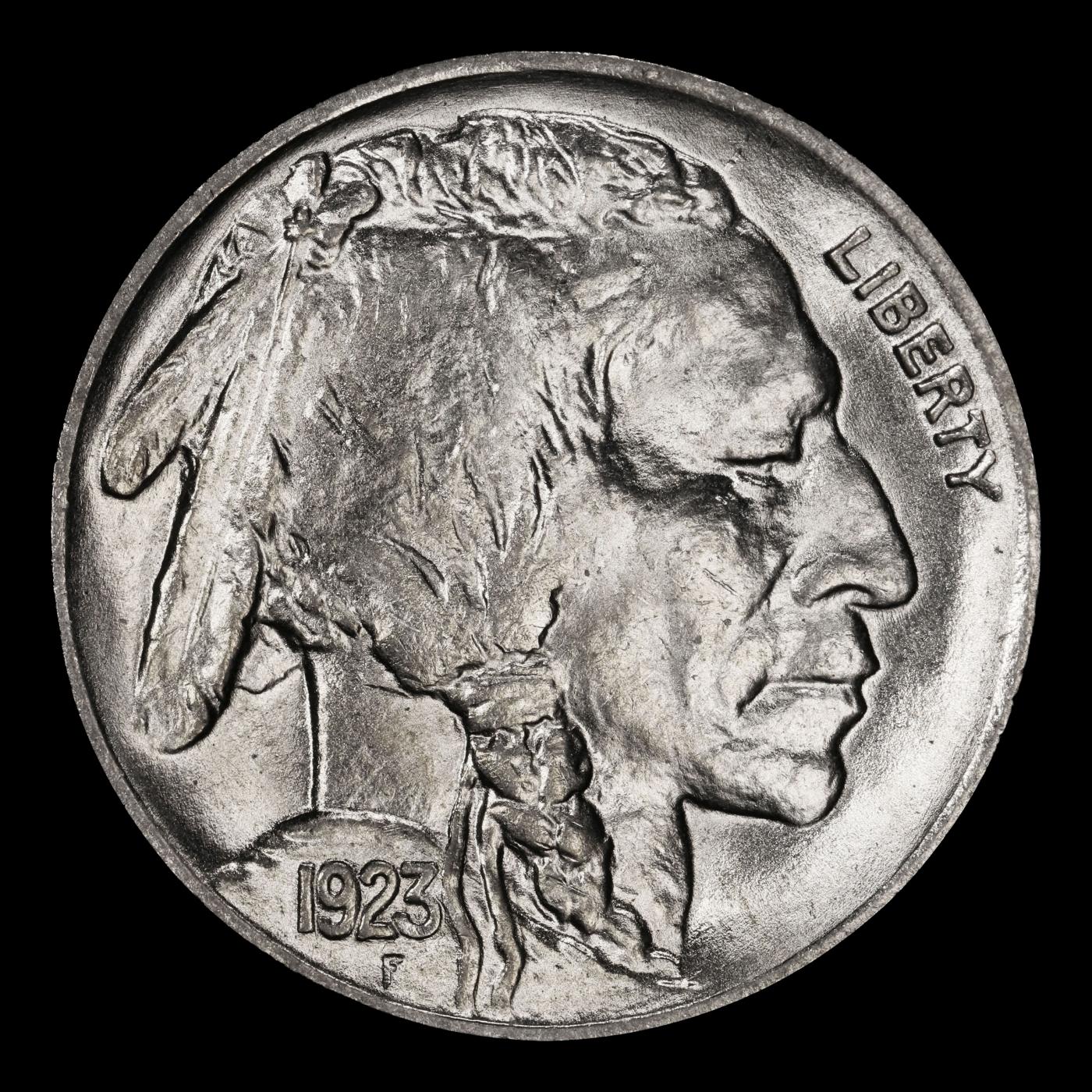 1923-p Buffalo Nickel 5c ms66+ SEGS
