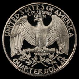 1987-s Proof Washington Quarter 25c pr70 dcam SEGS