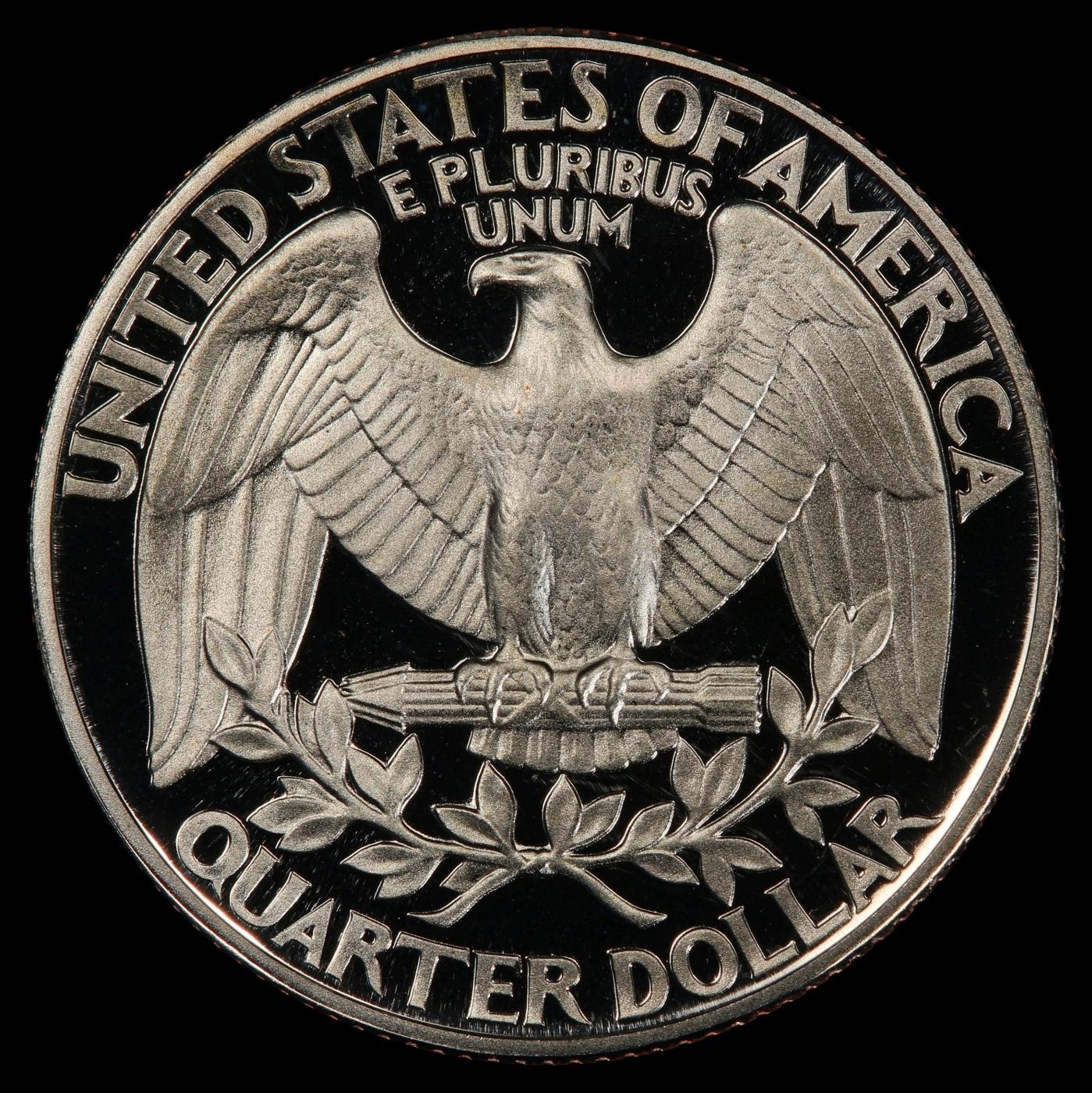 1987-s Proof Washington Quarter 25c pr70 dcam SEGS