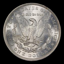1896-p Morgan Dollar $1 Grades ms65