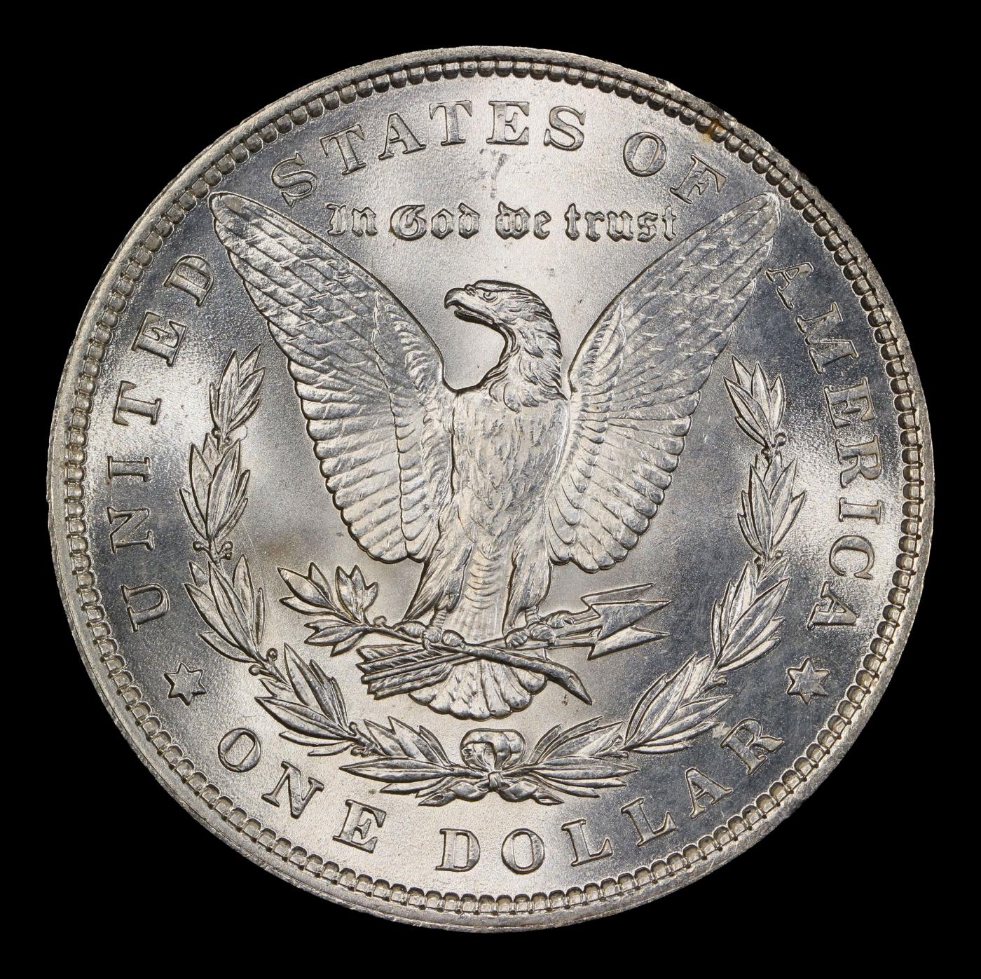 1896-p Morgan Dollar $1 Grades ms65