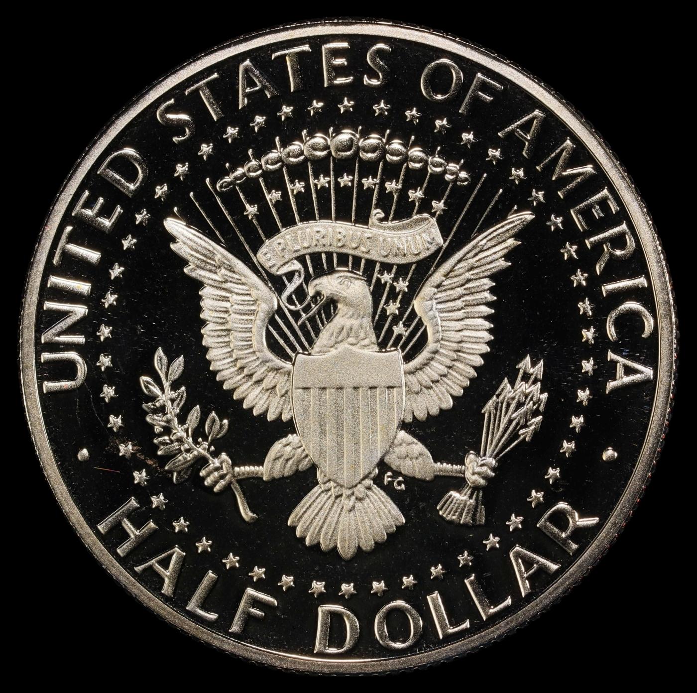 1990-s Proof Kennedy Half Dollar 50c pr70 dcam SEGS