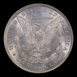 1880-p Morgan Dollar $1 Grades ms64+
