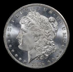 1884-cc Morgan Dollar $1 ms66 SEGS