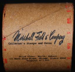CIO- Rare Morgan UNC MARSHALL FIELDS 10 $1 Roll RED Level