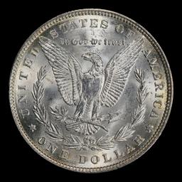 1882-p Morgan Dollar $1 Grades ms63