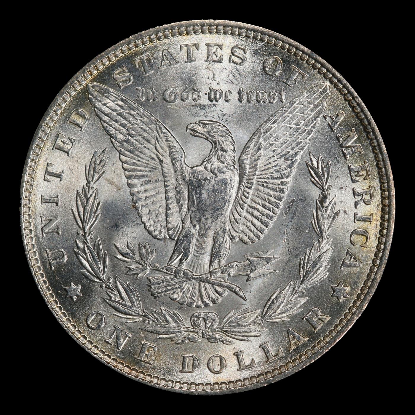 1882-p Morgan Dollar $1 Grades ms63