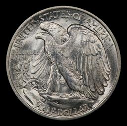 1917-p Walking Liberty Half Dollar 50c ms66 SEGS