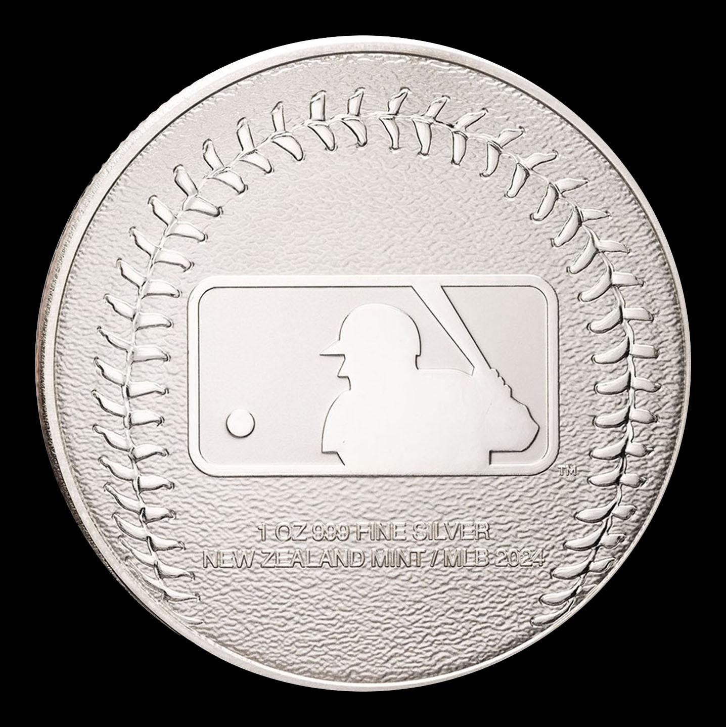 Yankees MLB Team - 1 oz Silver Round Round