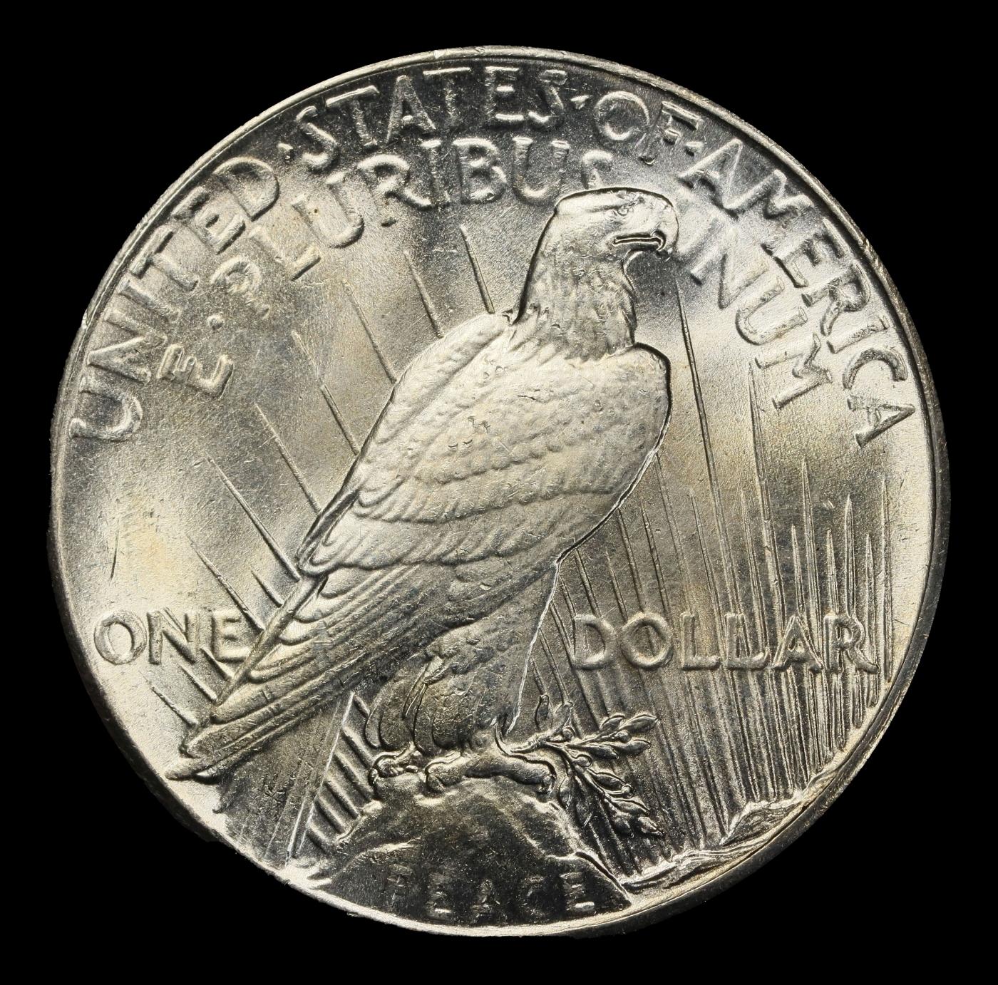1928-p Peace Dollar $1 Grades ms63