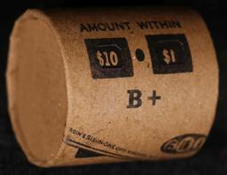 AC- Rare GIMBLES Circ Morgan Dollar $1 Roll 10 Coin B+