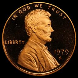 1979-s Ty 1 Proof Lincoln Cent 1c pr70 rd dcam SEGS