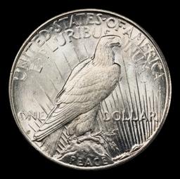 1922-s Peace Dollar $1 ms65 SEGS