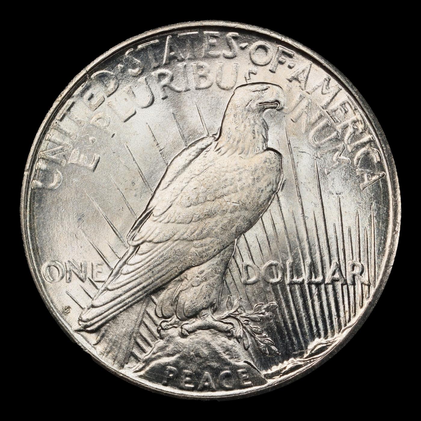 1922-s Peace Dollar $1 ms65 SEGS