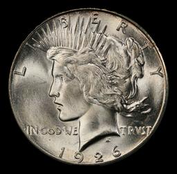 1926-d Peace Dollar $1 ms66 SEGS