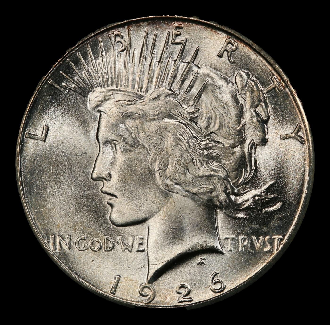 1926-d Peace Dollar $1 ms66 SEGS
