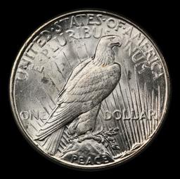 1927-s Peace Dollar $1 ms64 SEGS