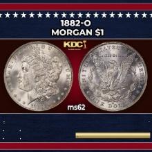 1882-o Morgan Dollar $1 Grades ms62