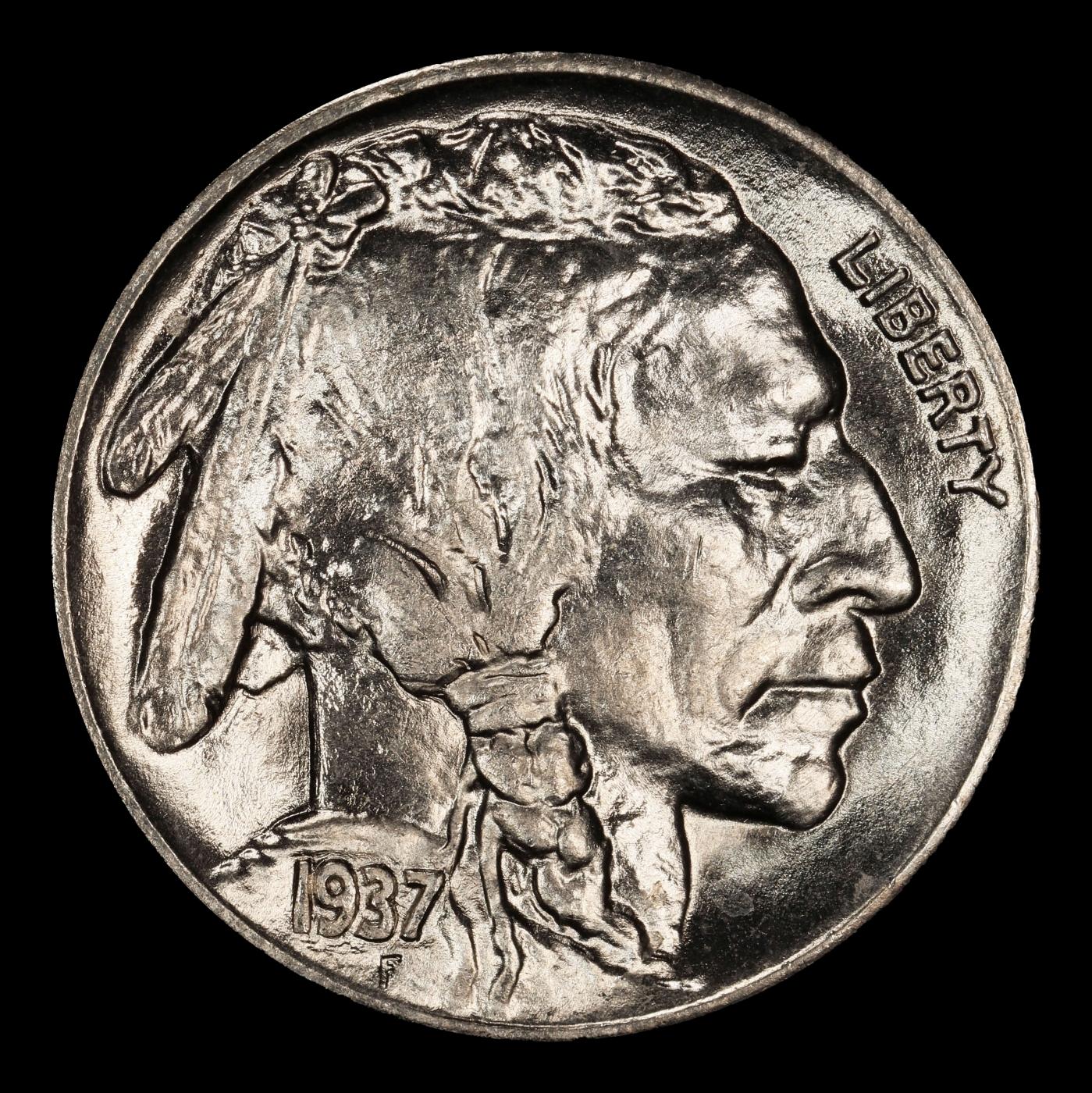 1937-s Buffalo Nickel Near Top Pop 5c ms67 SEGS