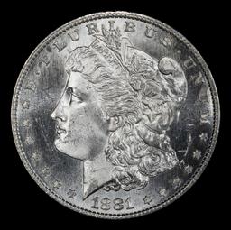1881-s Morgan Dollar $1 Grades ms64+