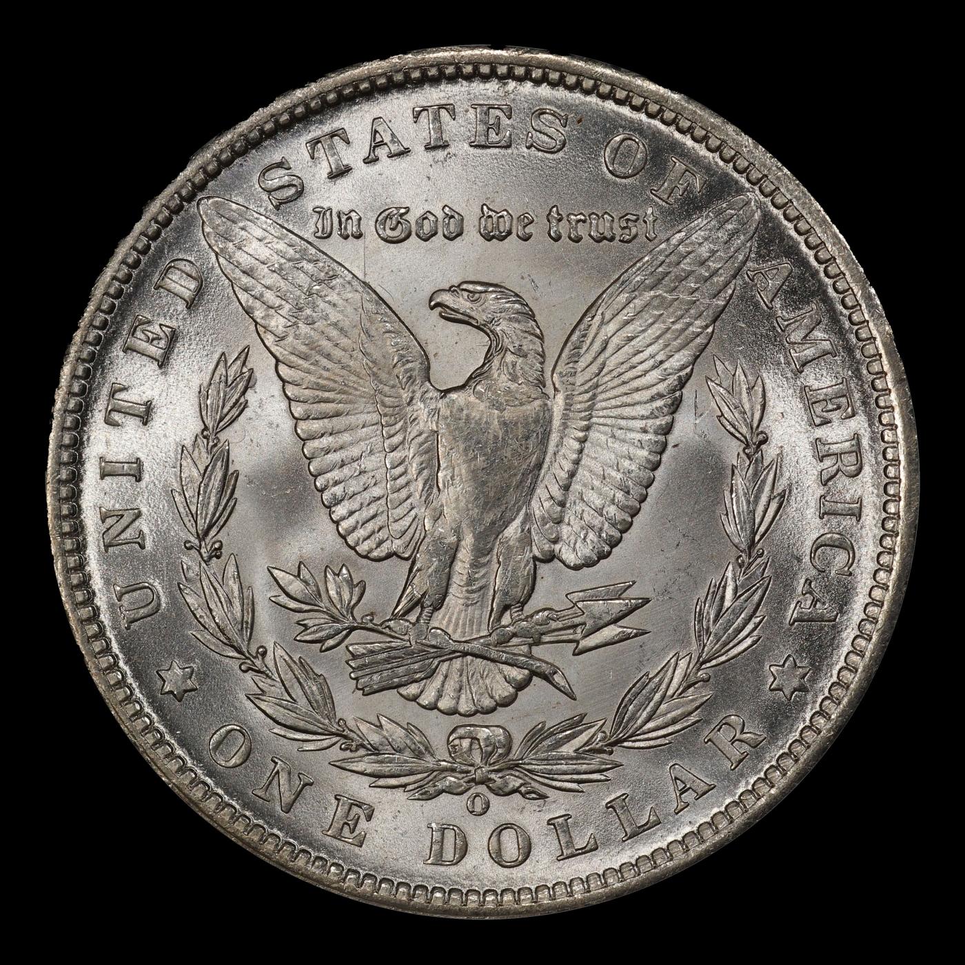 1890-o Morgan Dollar Near Top Pop! $1 ms65+ SEGS