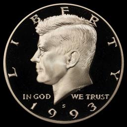 1993-s Proof Kennedy Half Dollar 50c pr70 dcam SEGS
