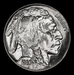 1937-d Buffalo Nickel Near Top Pop 5c ms68 SEGS