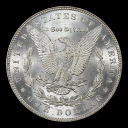 1879-p Morgan Dollar $1 Grades ms63+