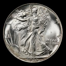1936-p Walking Liberty Half Dollar 50c ms66+ SEGS