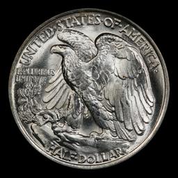 1936-p Walking Liberty Half Dollar 50c ms66+ SEGS