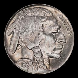 1927-d Buffalo Nickel 5c ms65 SEGS