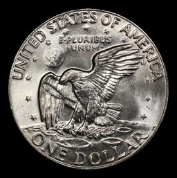 1977-d Eisenhower Dollar TOP POP! $1 ms67 SEGS