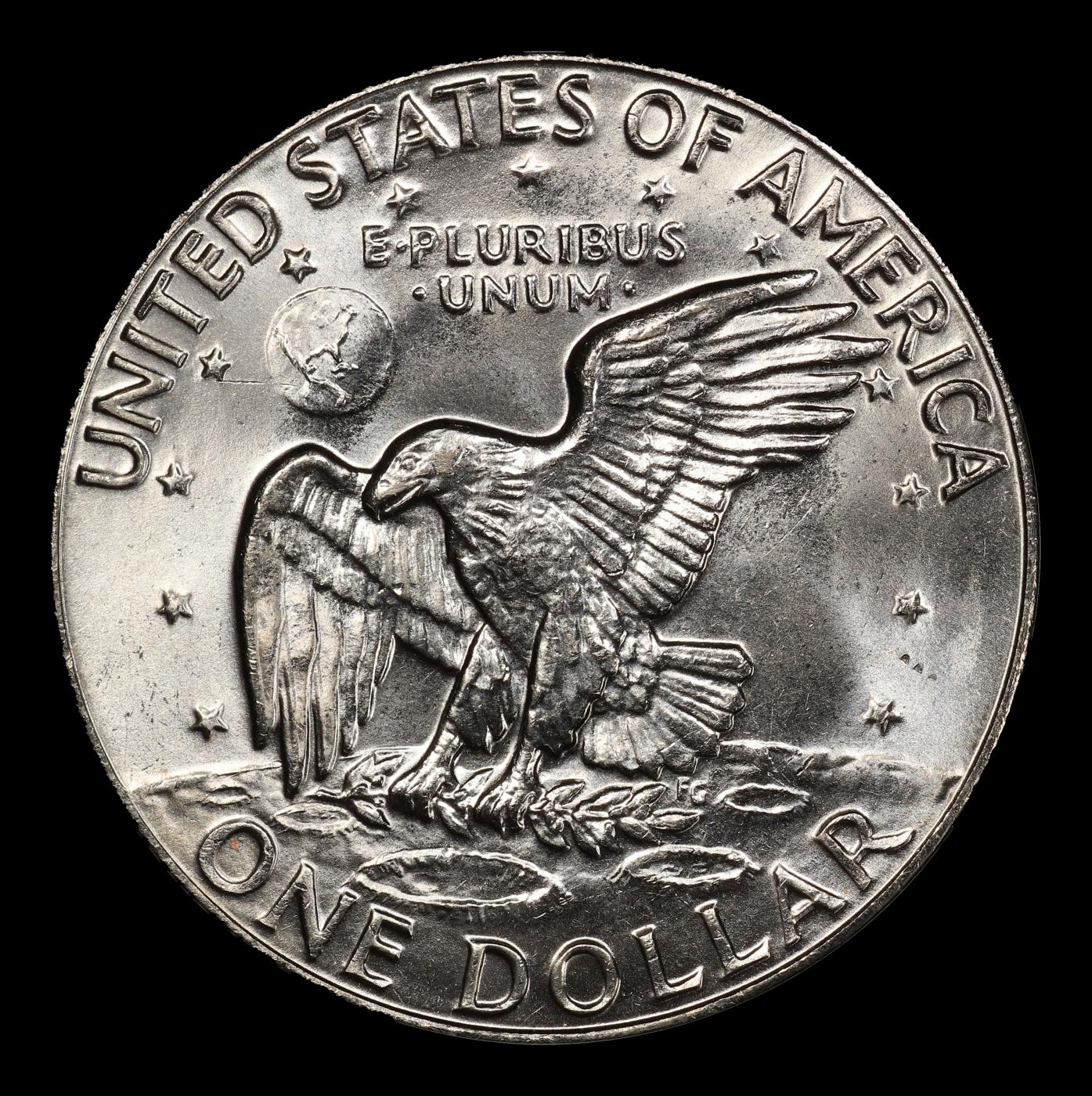 1977-d Eisenhower Dollar TOP POP! $1 ms67 SEGS