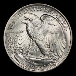 1934-p Walking Liberty Half Dollar 50c Grades ms66