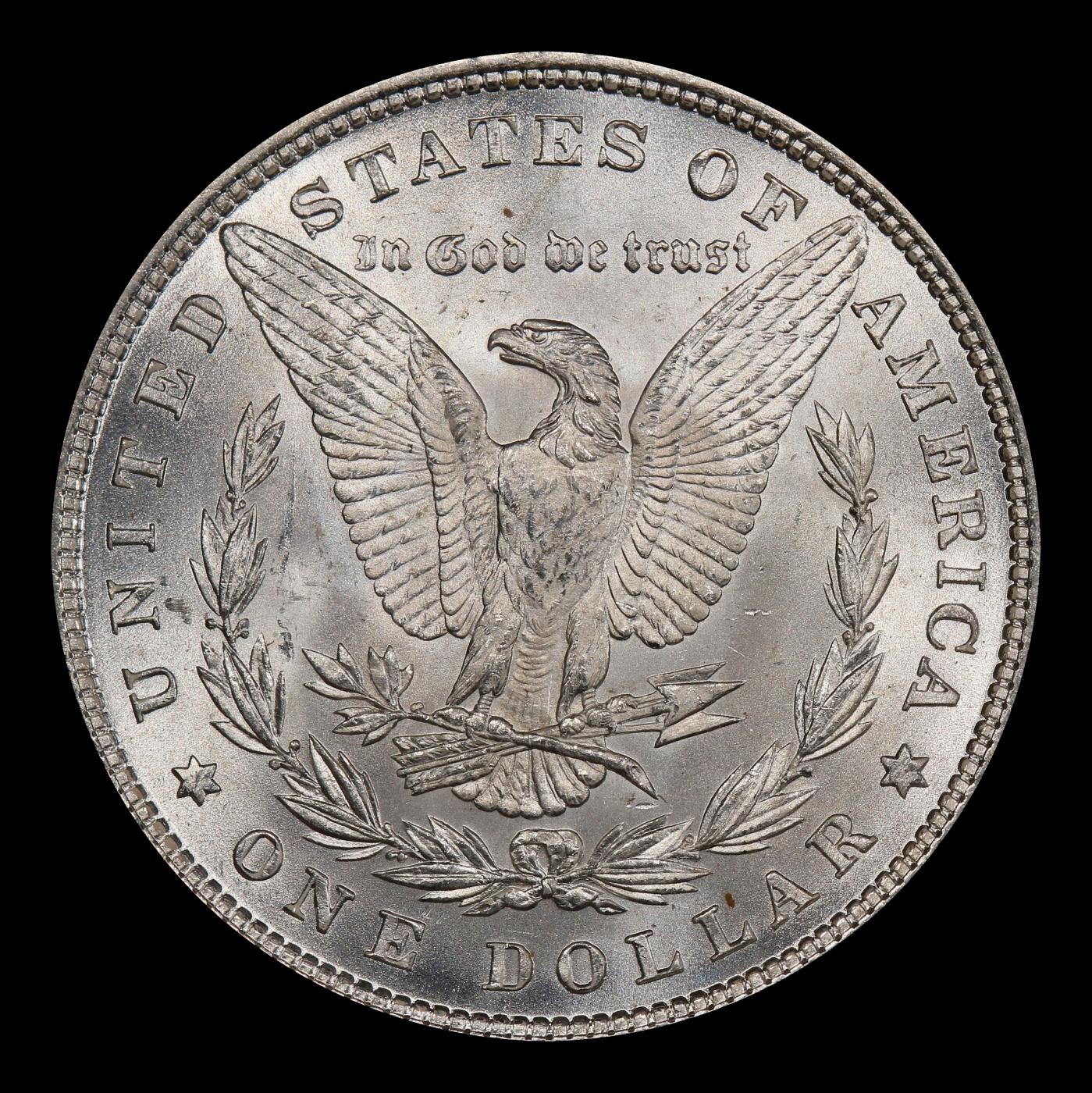 1881-p Morgan Dollar $1 Grades ms63+