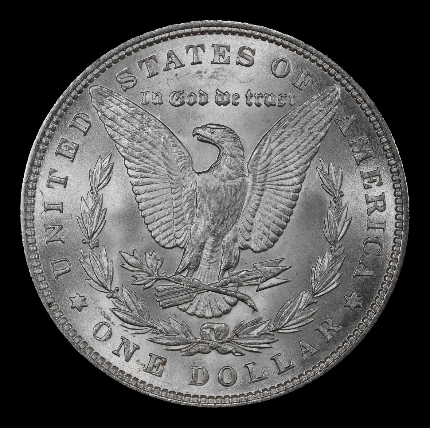 1896-p Morgan Dollar Near Top Pop! $1 ms67 SEGS