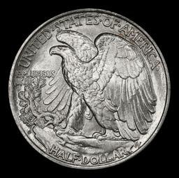1934-d Walking Liberty Half Dollar 50c ms65 SEGS