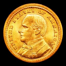1903 McKinley Louisiana Purchase Gold Commem Dollar Near Top Pop! 1 ms67 SEGS