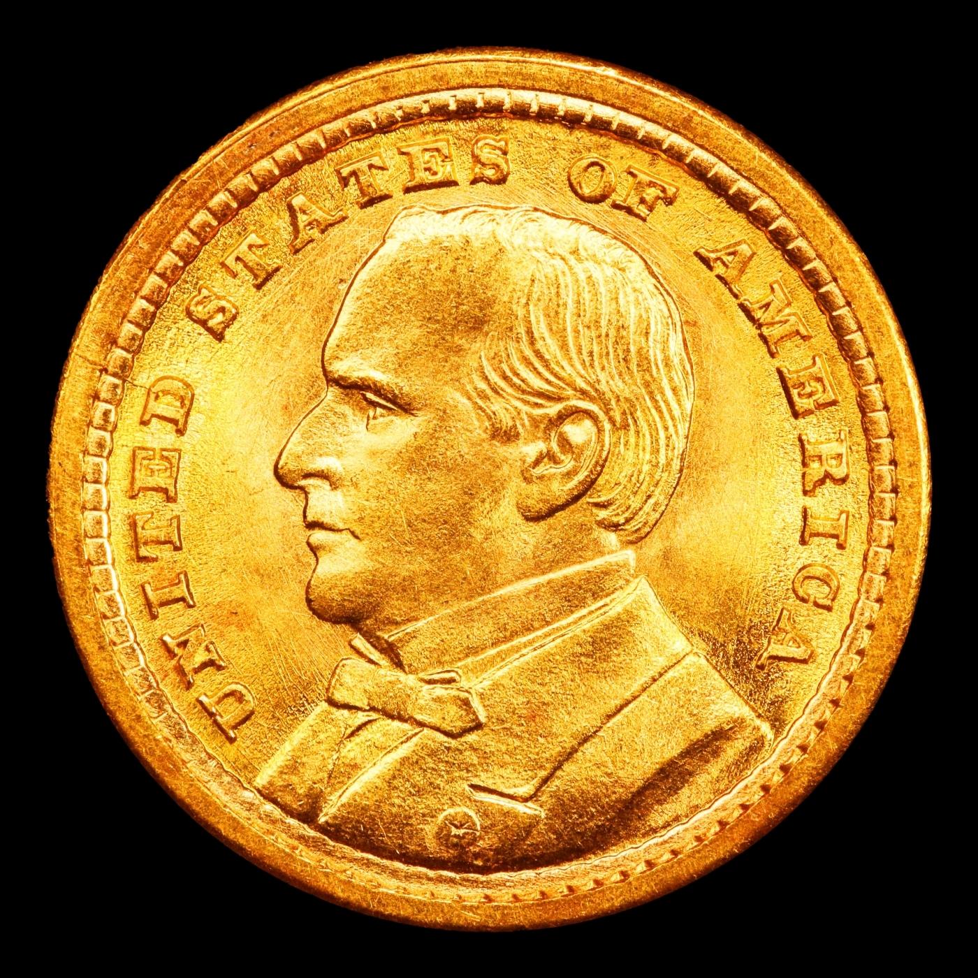 1903 McKinley Louisiana Purchase Gold Commem Dollar Near Top Pop! 1 ms67 SEGS