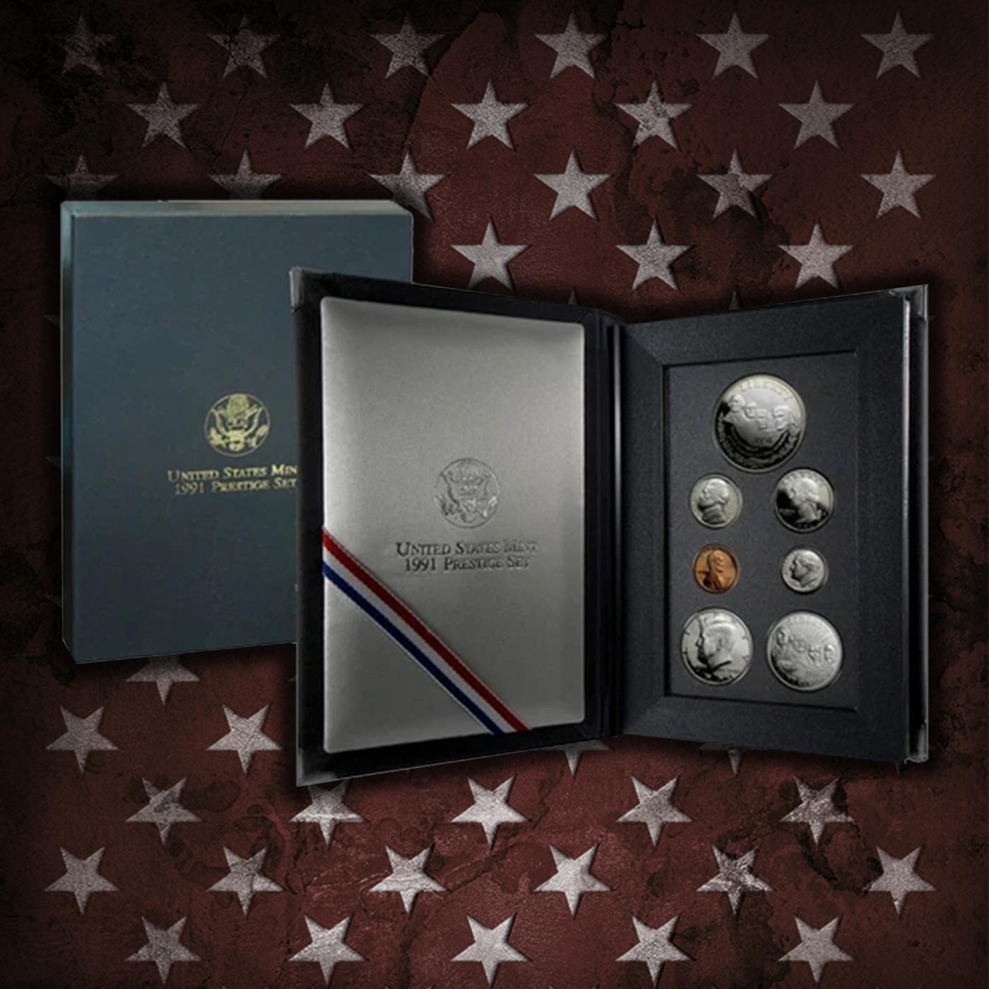 1983-1997 Full Run of US Mint Prestige Proof Sets - 92 Coins, 14 Complete Sets
