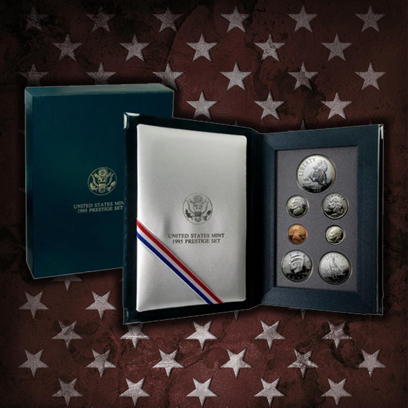 1983-1997 Full Run of US Mint Prestige Proof Sets - 92 Coins, 14 Complete Sets