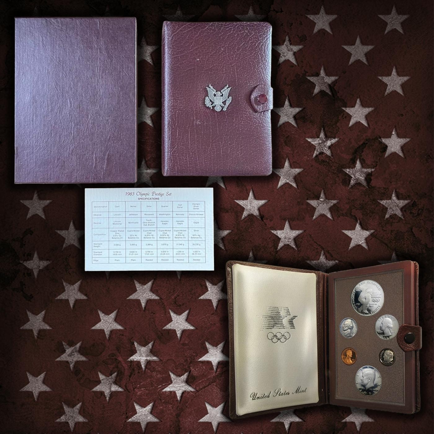 1983-1997 Full Run of US Mint Prestige Proof Sets - 92 Coins, 14 Complete Sets