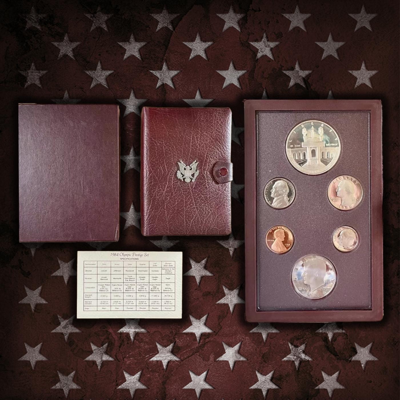 1983-1997 Full Run of US Mint Prestige Proof Sets - 92 Coins, 14 Complete Sets