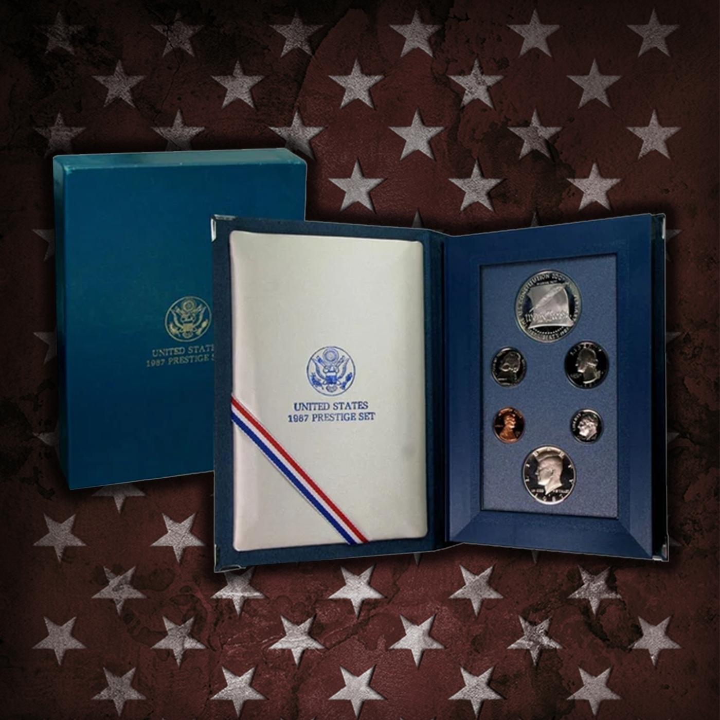 1983-1997 Full Run of US Mint Prestige Proof Sets - 92 Coins, 14 Complete Sets