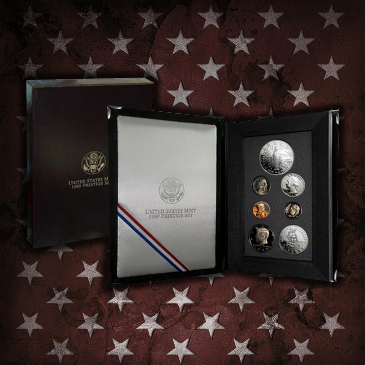 1983-1997 Full Run of US Mint Prestige Proof Sets - 92 Coins, 14 Complete Sets