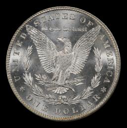 1887-p Morgan Dollar $1 ms66+ SEGS